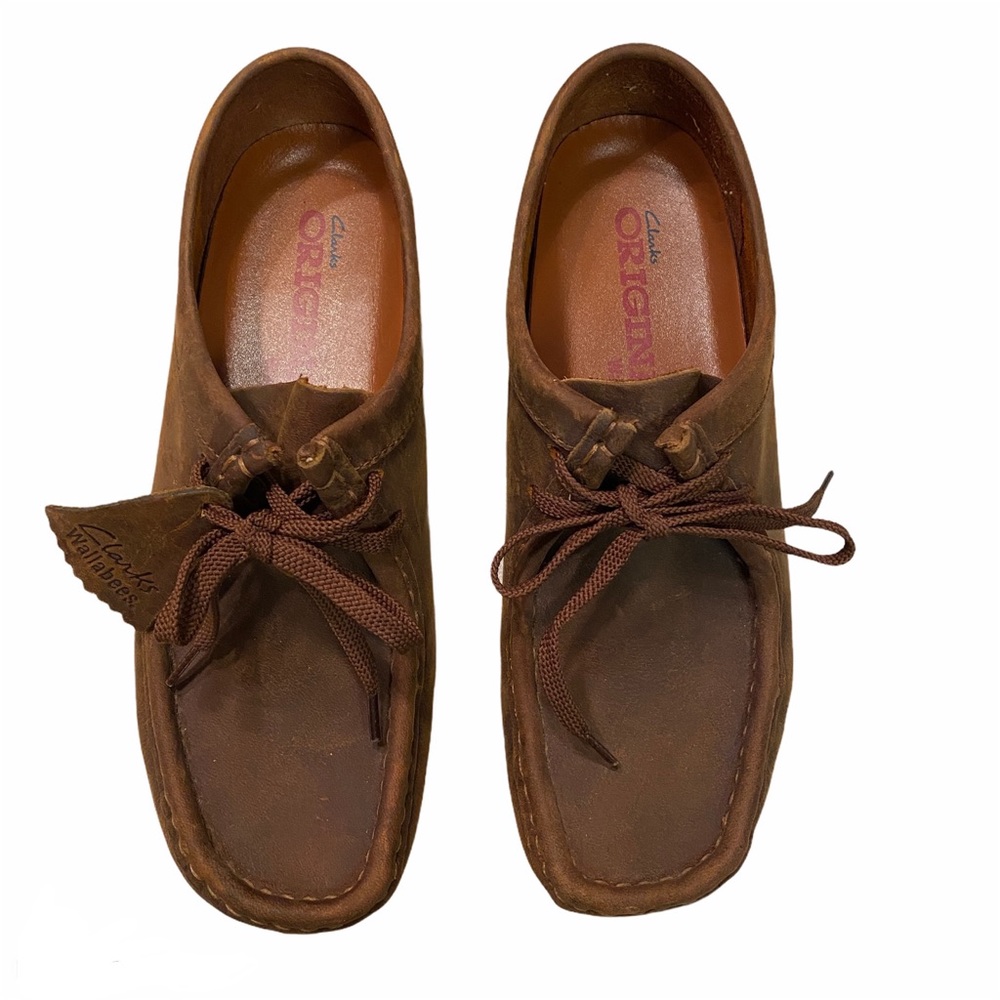 Clarks Women's Brown Leather Shoes